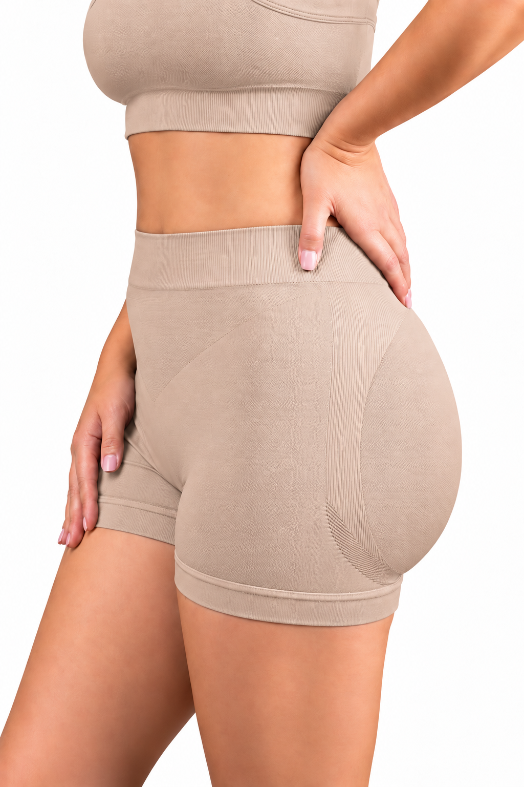 Boxer levanta glúteo