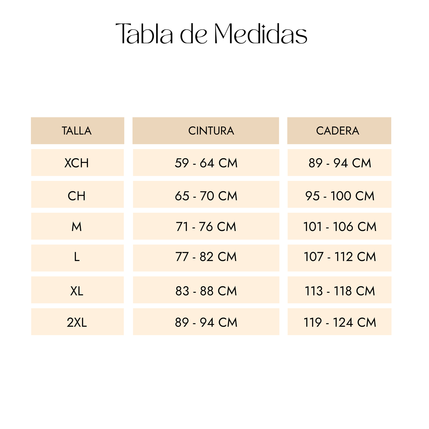 Faja invisible Giselle beige