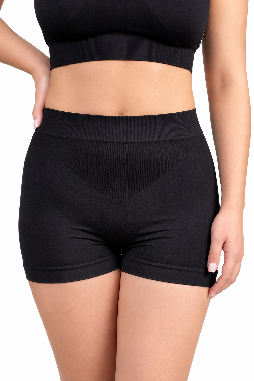 Boxer levanta glúteo