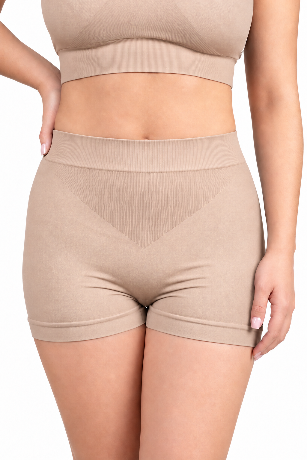 Boxer levanta glúteo